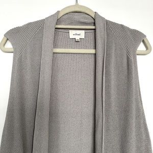 Grey Wilfred Sleeveless Dunkirk Duster